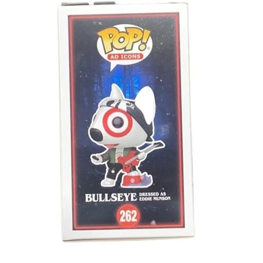 Funko‎ Pop Ad Icons Bullseye Dressed as Eddie Munson Stranger Things Target 262